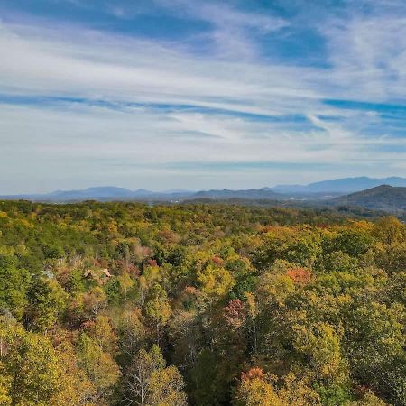 View! Cozy, Private, Fireplace, Hot Tub Log Cabin, Honeymoon! Sevierville Ngoại thất bức ảnh